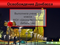 Освобождение Донбасса