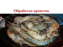Обработка креветок
