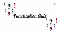 Punctuation Quiz