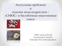 ГБОУ школа №163
социальный педагог
Каянович Юлия Валерьевна
Актуальная