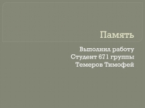 Память