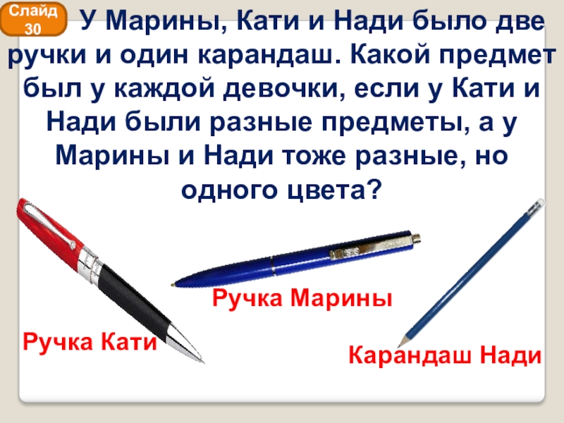 Алиса купила 6 ручек и 1 карандаш. Катя ручка. Если карандаш длиннее ручки то ручка. У Кати было ручек. Сравнение двух ручек.