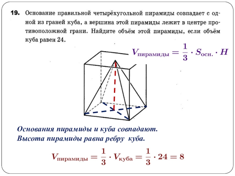 Пирамида i куба