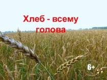 Хлеб - всему голова
6+