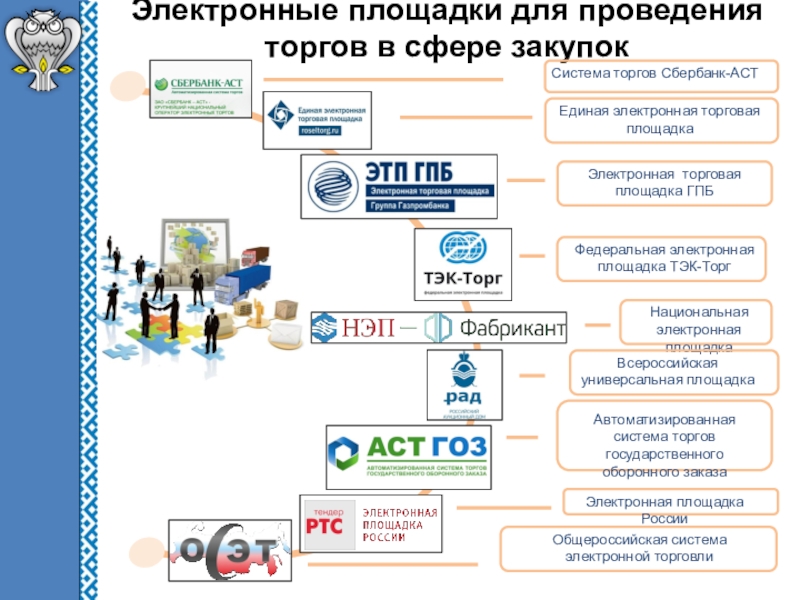 Электронные площадки в сфере закупок. Участие в тендере пошаговая инструкция. 8 Федеральных площадок электронных торгов.