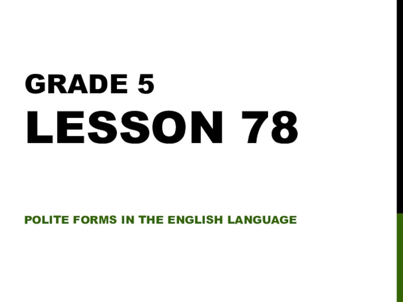 Grade 5 lesson 7 8