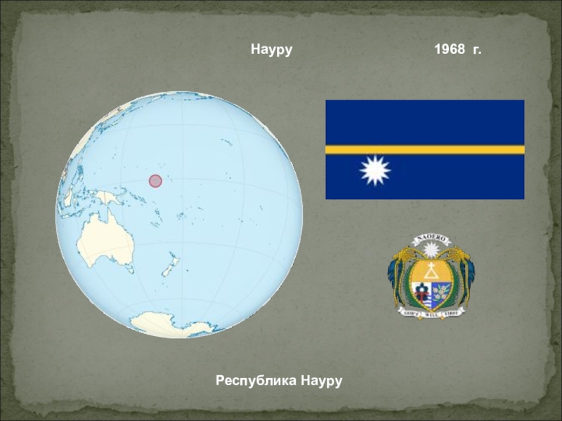 Страна науру на карте. Республика Науру герб. Науру презентация. Науру на карте мира флаг. Страна Науру презентация.