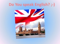 Do You speak English? ;-)