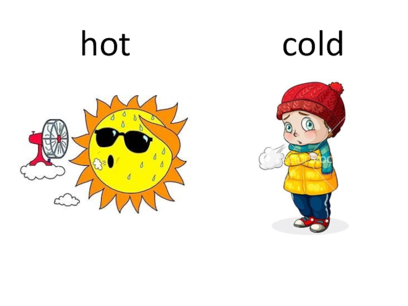 Weather is hot weather is cold