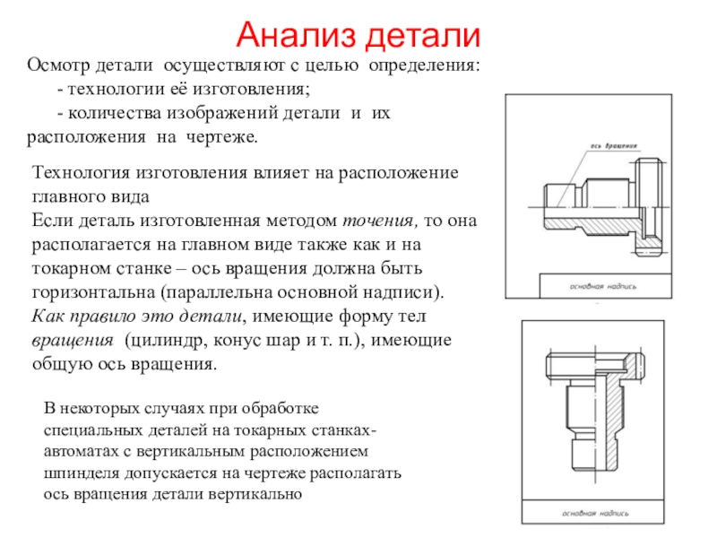 Для выявления формы детали необходимо следующее количество изображений