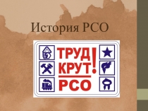 История РСО