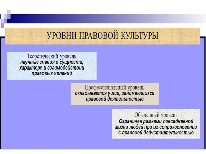 Правовая культура план