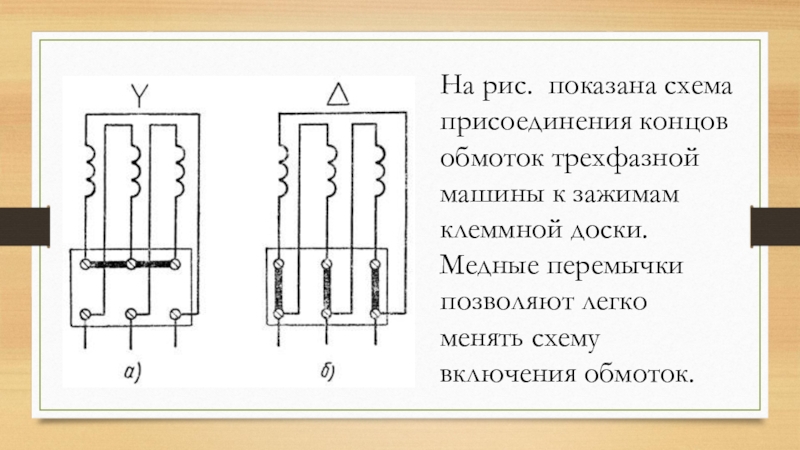 Электрическая схема клемма