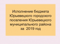 Исполнение бюджета Юрьевецкого городского поселения Юрьевецкого муниципального