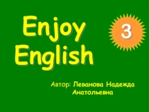 Enjoy English