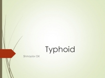 Typhoid