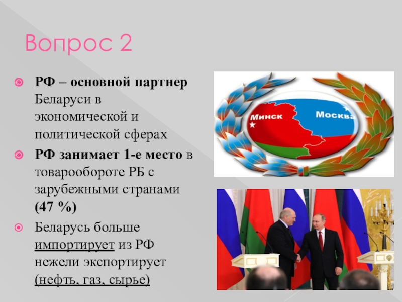 Внешняя политика республики беларусь презентация 9 класс