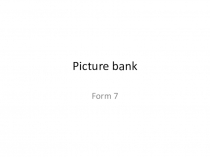 Picture bank