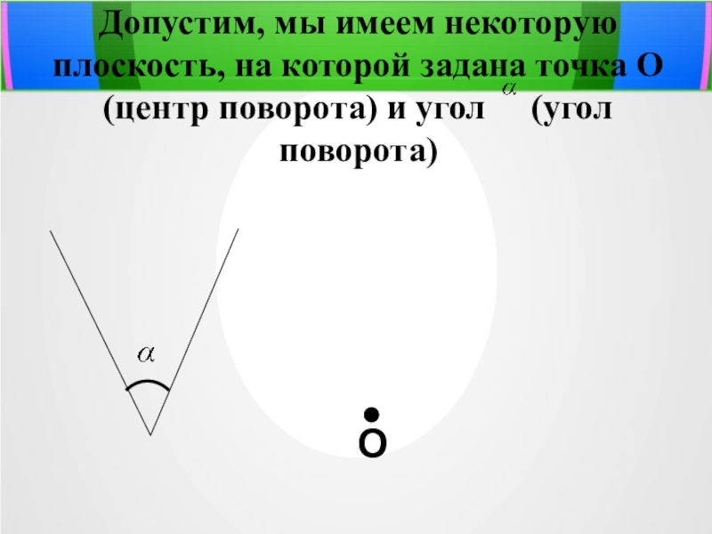 Точка спрашивать. Центр поворота - это точка....