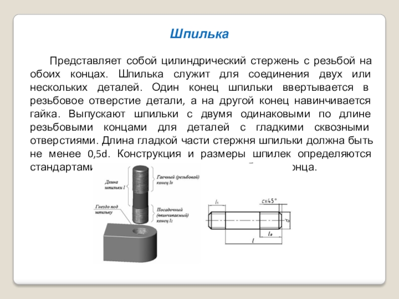 Цилиндрический стержень