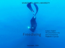 Freediving