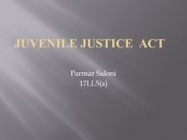 Juvenile Justice Act