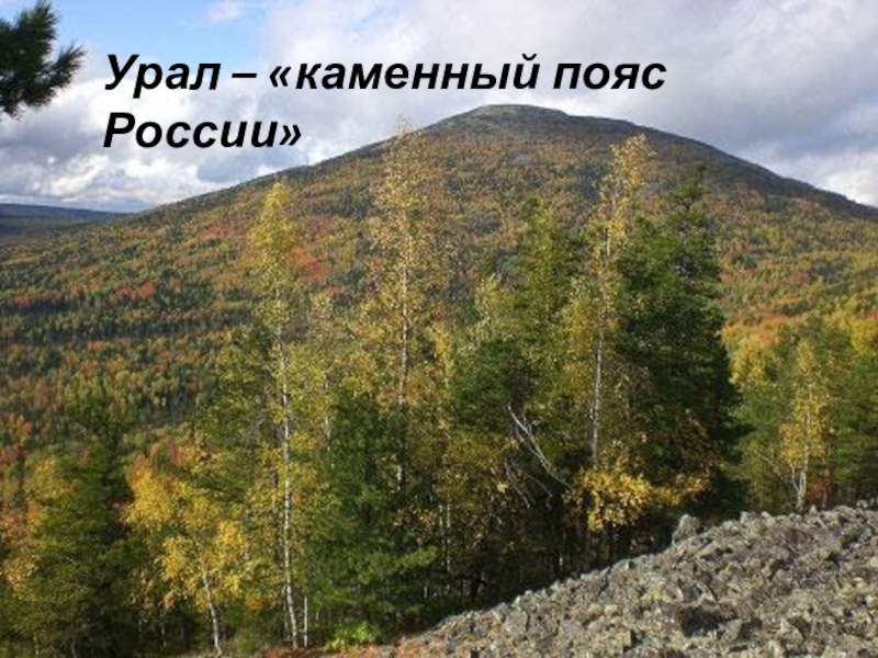 Урал – каменный пояс России