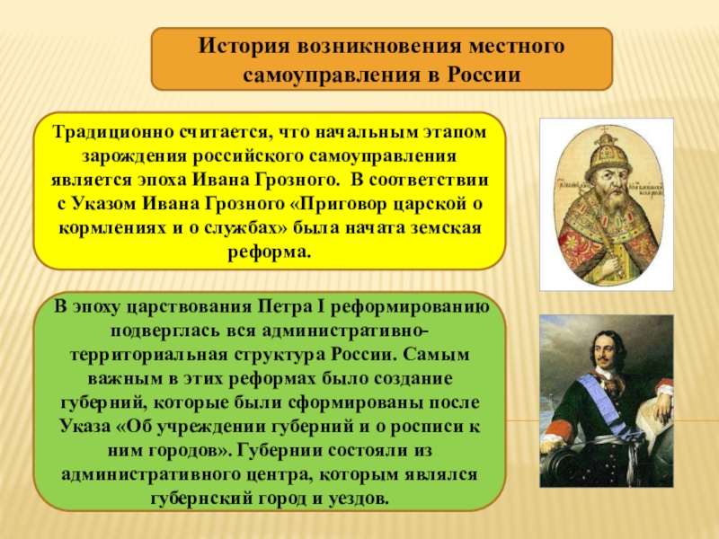 Развитие местного самоуправления в россии презентация