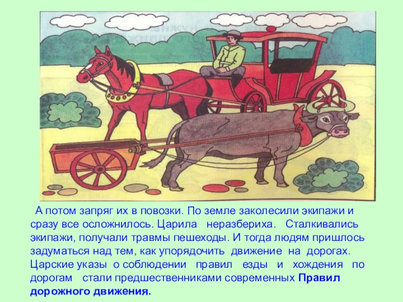 Техника в жизни человека транспорт от телеги до машины 2 класс презентация