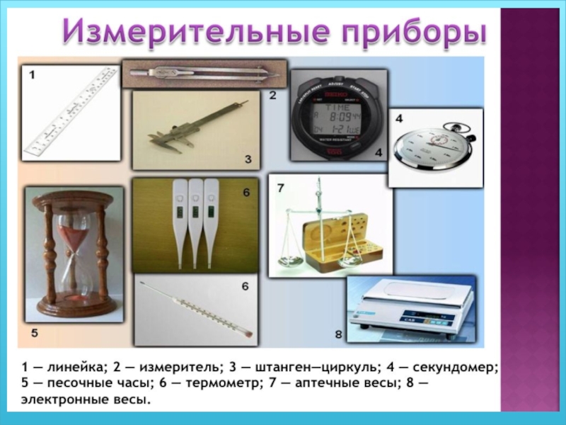 Проект измерительные приборы