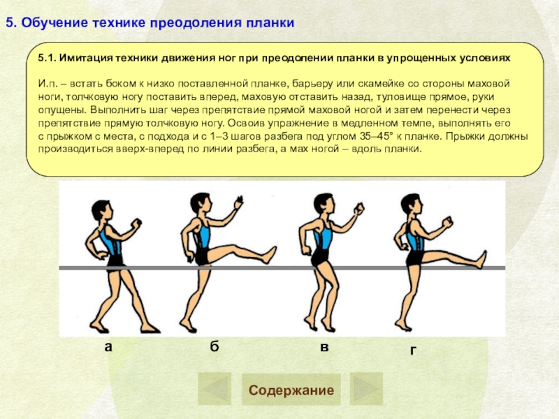 Имитация движения на деление изображения двигательными функциями