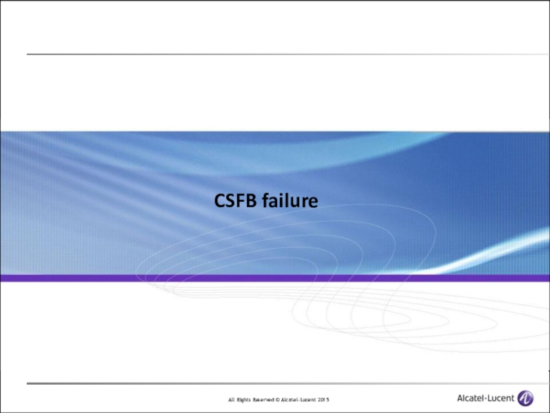 CSFB failure