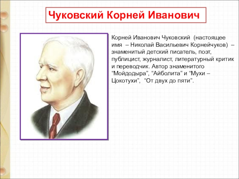 К и чуковский биография. Корней Чуковский 2 класс. Автор корней Чуковский. Корней Чуковский 2 класс об авторе. Про Корнея Чуковского для детей 2.