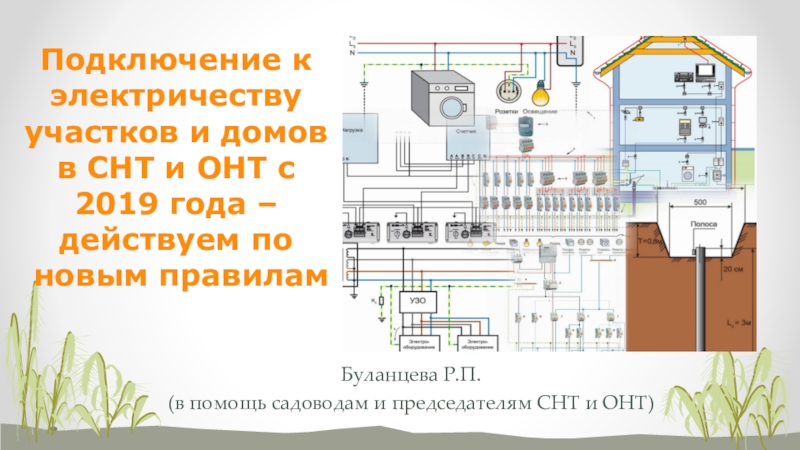 Подключение к электричеству участков и домов в СНТ и ОНТ с 2019 года –