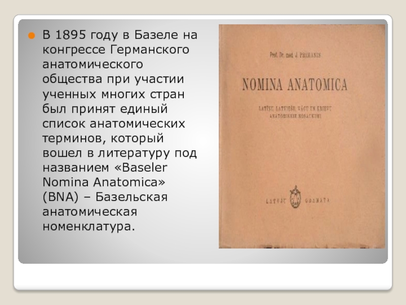 История русской медицинской терминологии презентация