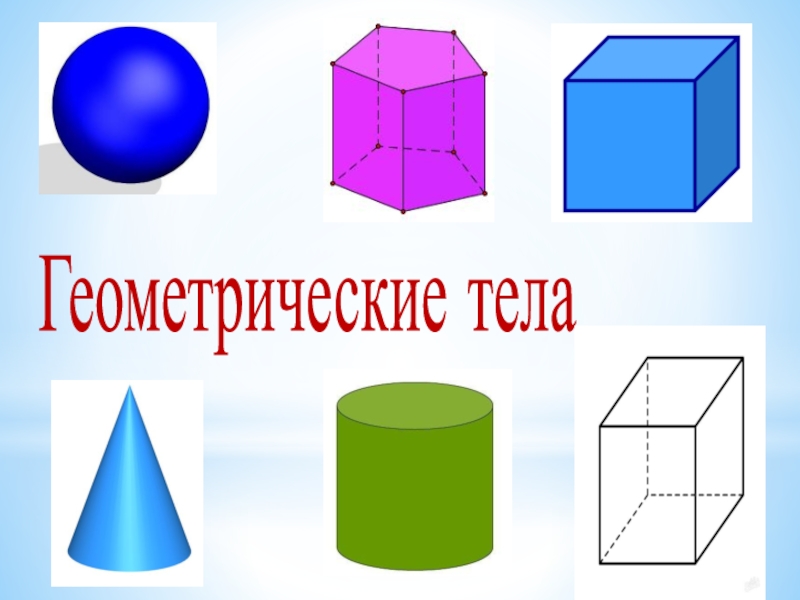 Презентация Геометрические тела