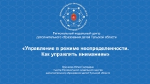 Региональный модельный центр дополнительного образования детей Тульской области