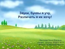 Лянгузова Ольга Жановна,
учитель - логопед МКДОУ № 22
г. Миасса Челябинской