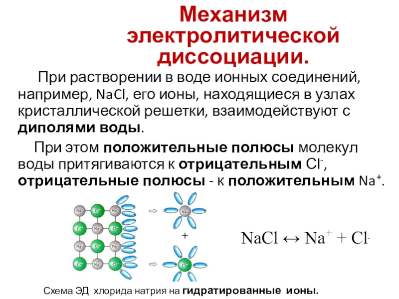 Одновременно могут находиться ионы