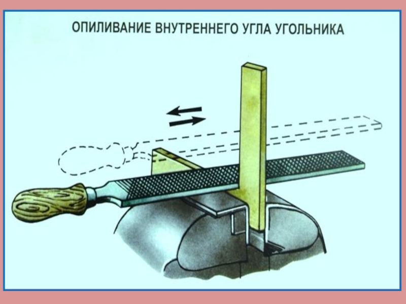 Опиливание металла презентация