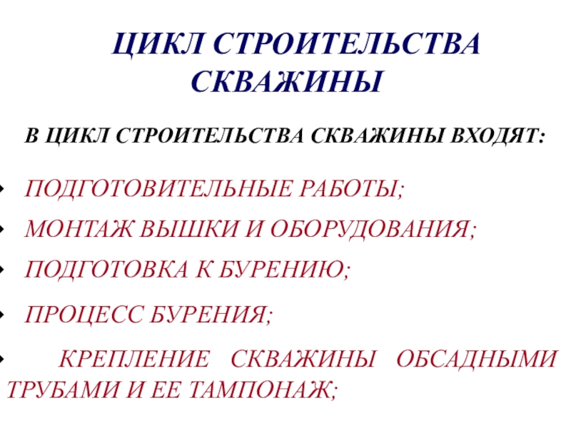 Циклы строительства. Цикл строительства скважин. Производственный цикл строительства скважины. Технологические процессы строительства скважин. Что входит в цикл строительства скважин.