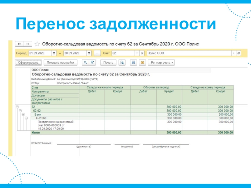 Как перенести задолженность. Корректировка расч с учредителем. Корректировка долга печатная форма. В 1с ка перенос задолженности. Перенос задолженности с 71 счета на 60.