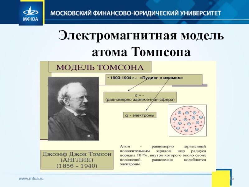 Атом томпсона. Модель Томпсона. Джозеф Джон Томсон модель атома. Атомарная модель Томпсона.