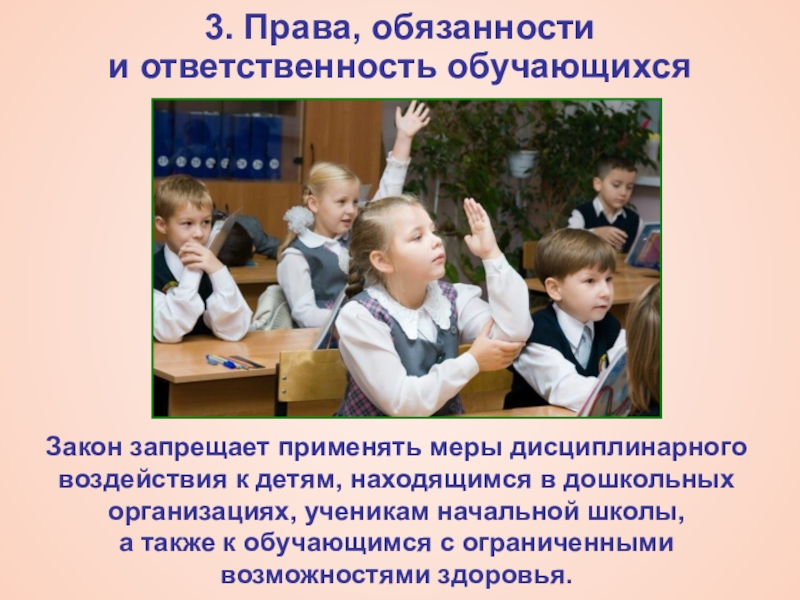 Обязанности школы в россии