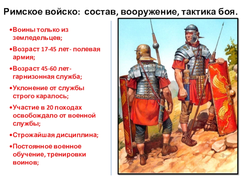 Войско история 5 класс. Принципы Римская армия. Тактика римской армии. Тактики римской армии. Римские войска подразделения.