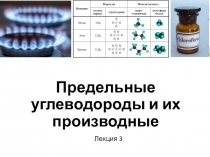 Предельные углеводороды и их производные