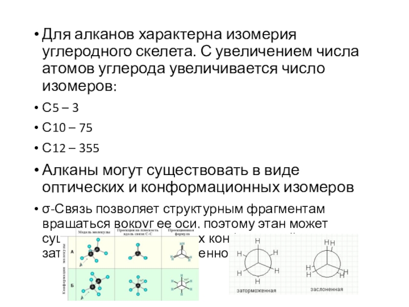 Предельные углеводороды вариант 2