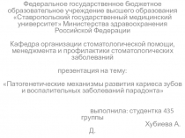 Федеральное государственное бюджетное образовательное учреждение высшего