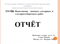 Государственное бюджетное профессиональное образовательное учреждение