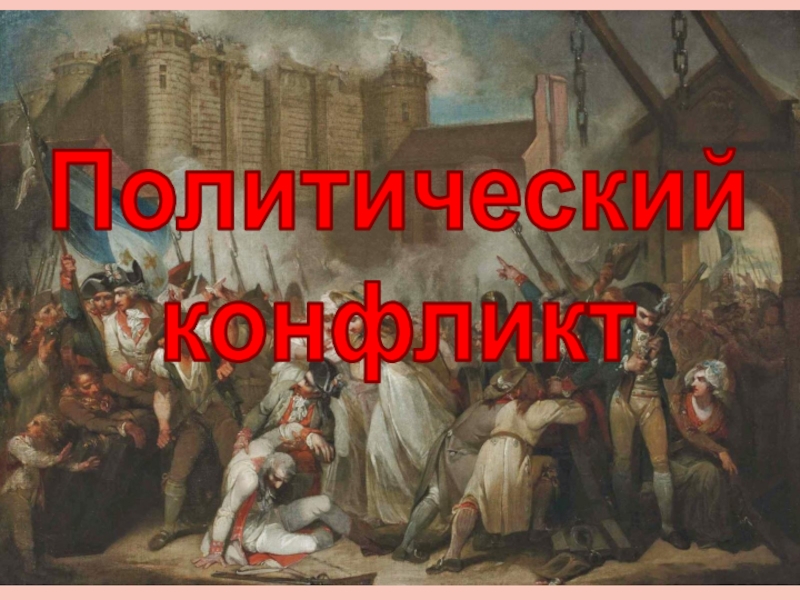 Презентация Политический
конфликт